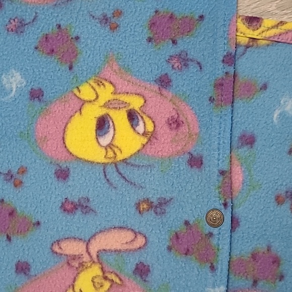 Vintage Warner Bros Tweety Bird Blanket Throw - Picture 4 of 5